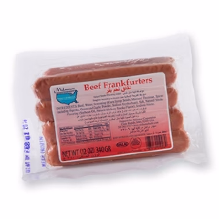 Halal Premium Beef Frankfurter